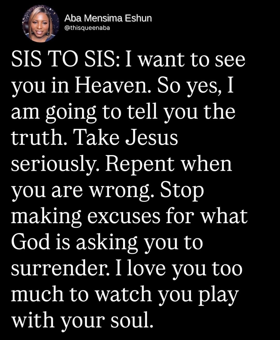 Post 3 by Aba  Mensima Eshun on Instagram (image)