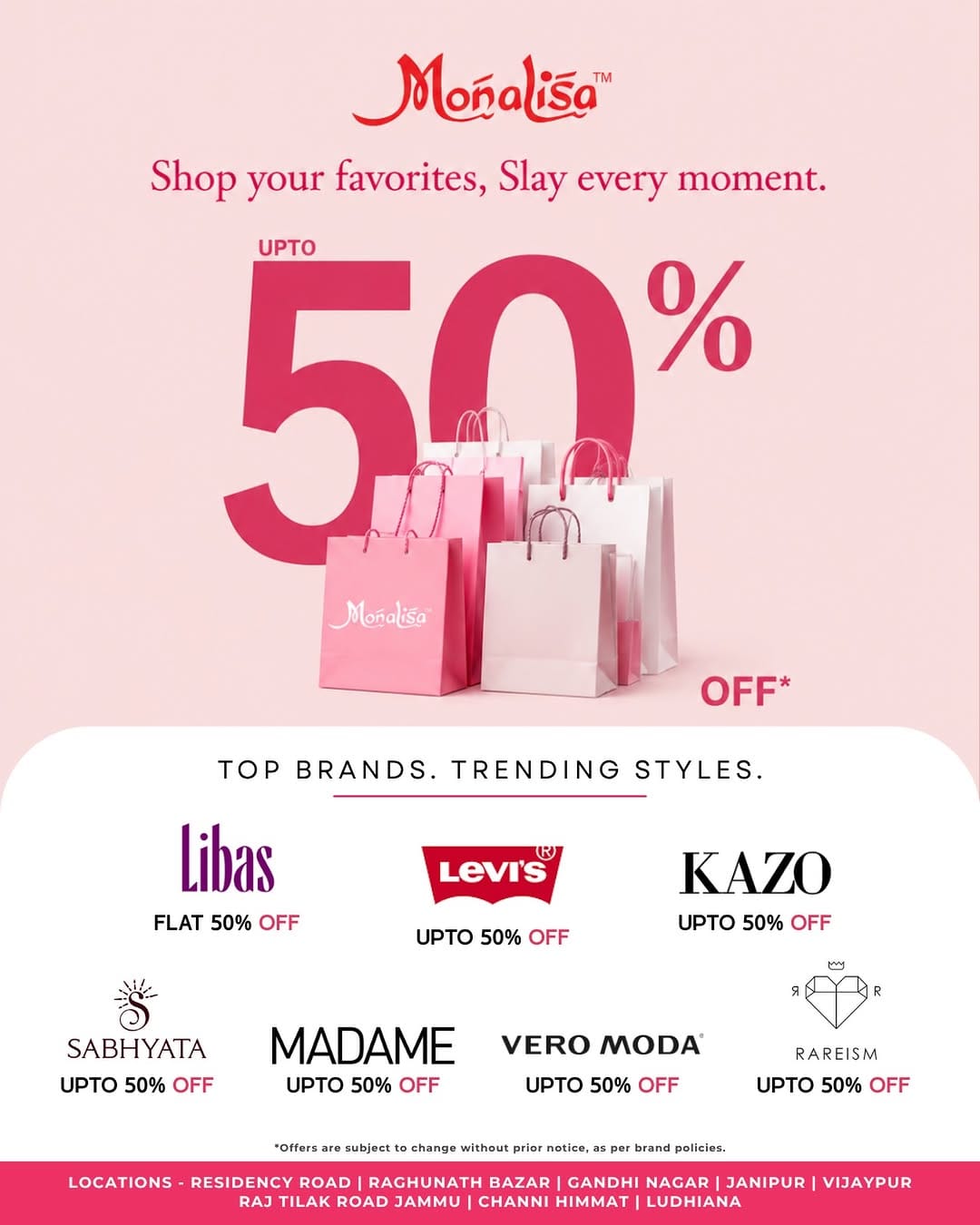 Post 5 by Monalisa Stores on Instagram (image)