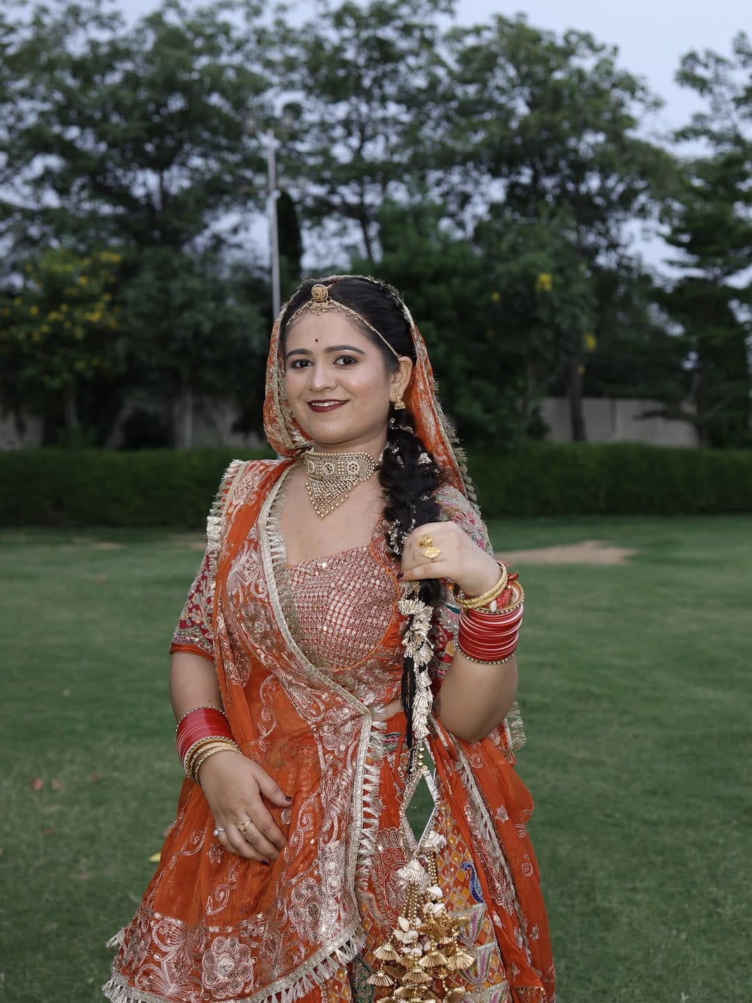 Post 6 by RADHIKA BOUTIQUE | Designer Lehenga | Ethnic Wear | Outfit on Instagram (carousel)