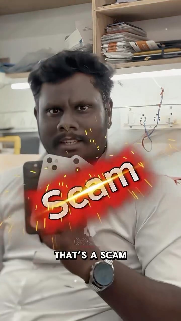 Post 2 by geeks mobile repair hub madurai on Instagram (video)