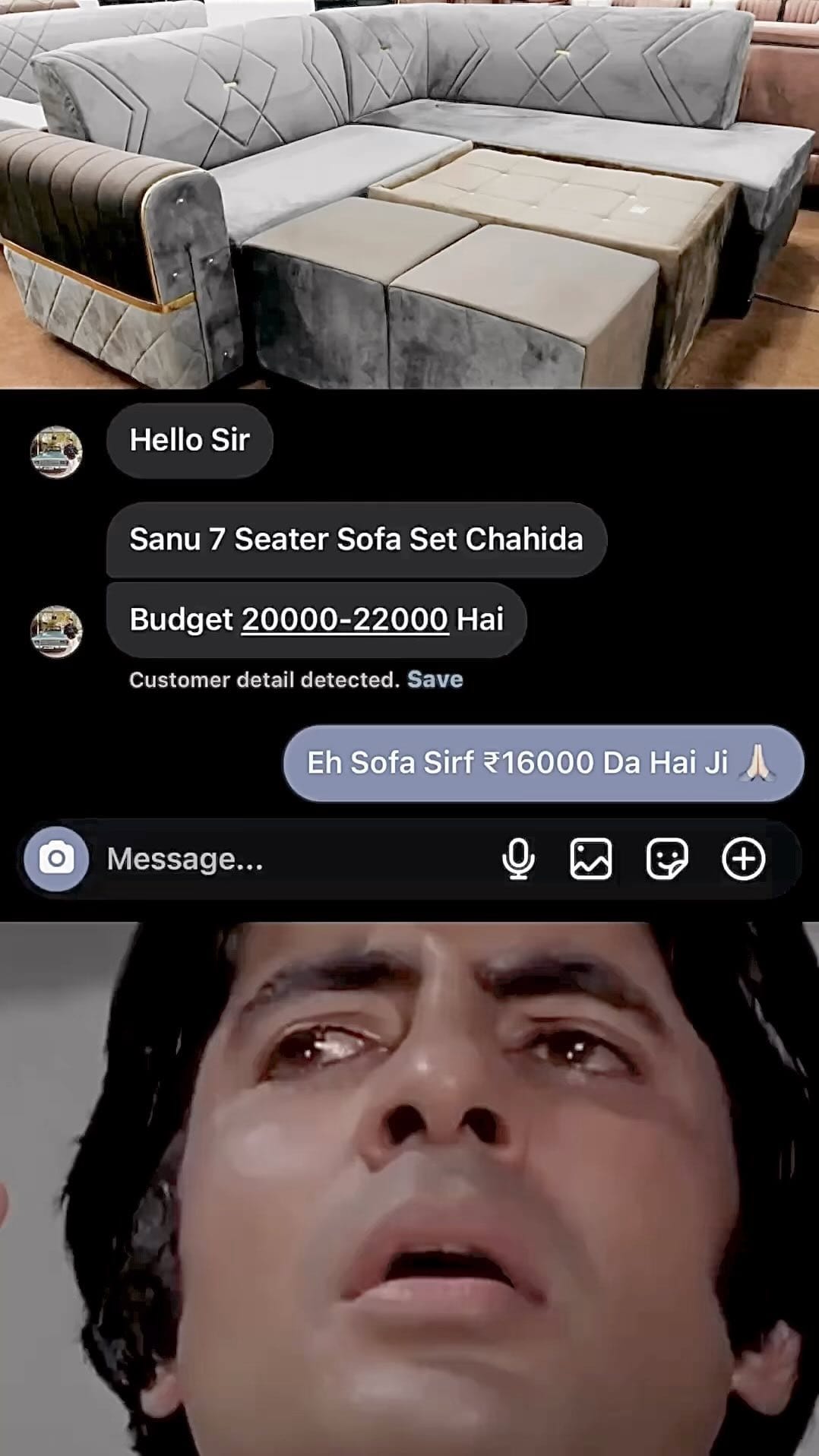 Post 10 by Billa Furniture Makhu on Instagram (video)