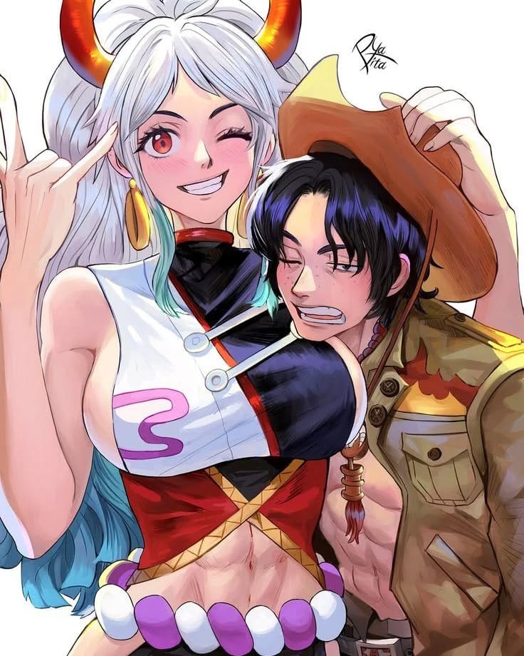 Post 1 by Yamato | one piece on Instagram (image)