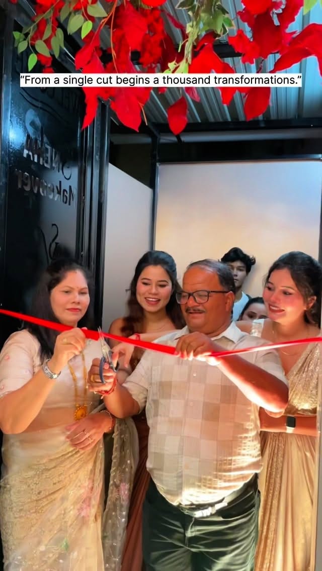 Post 10 by Sneha Makeover on Instagram (video)