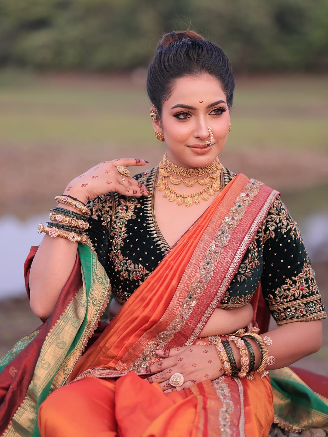 Post 2 by Sneha Makeover on Instagram (carousel)
