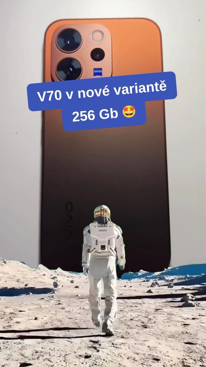Post 1 by vivo Czech on Instagram (video)