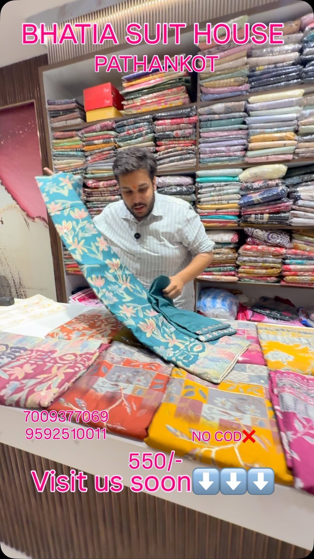 Post 7 by BHATIA SUIT HOUSE on Instagram (video)