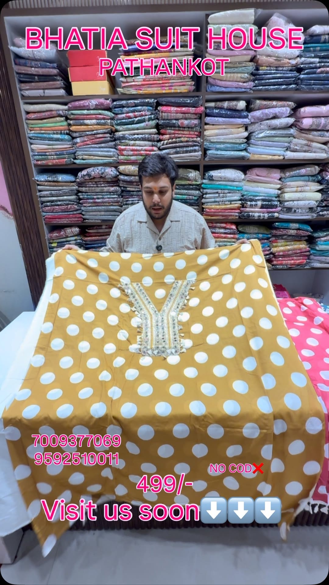 Post 5 by BHATIA SUIT HOUSE on Instagram (video)