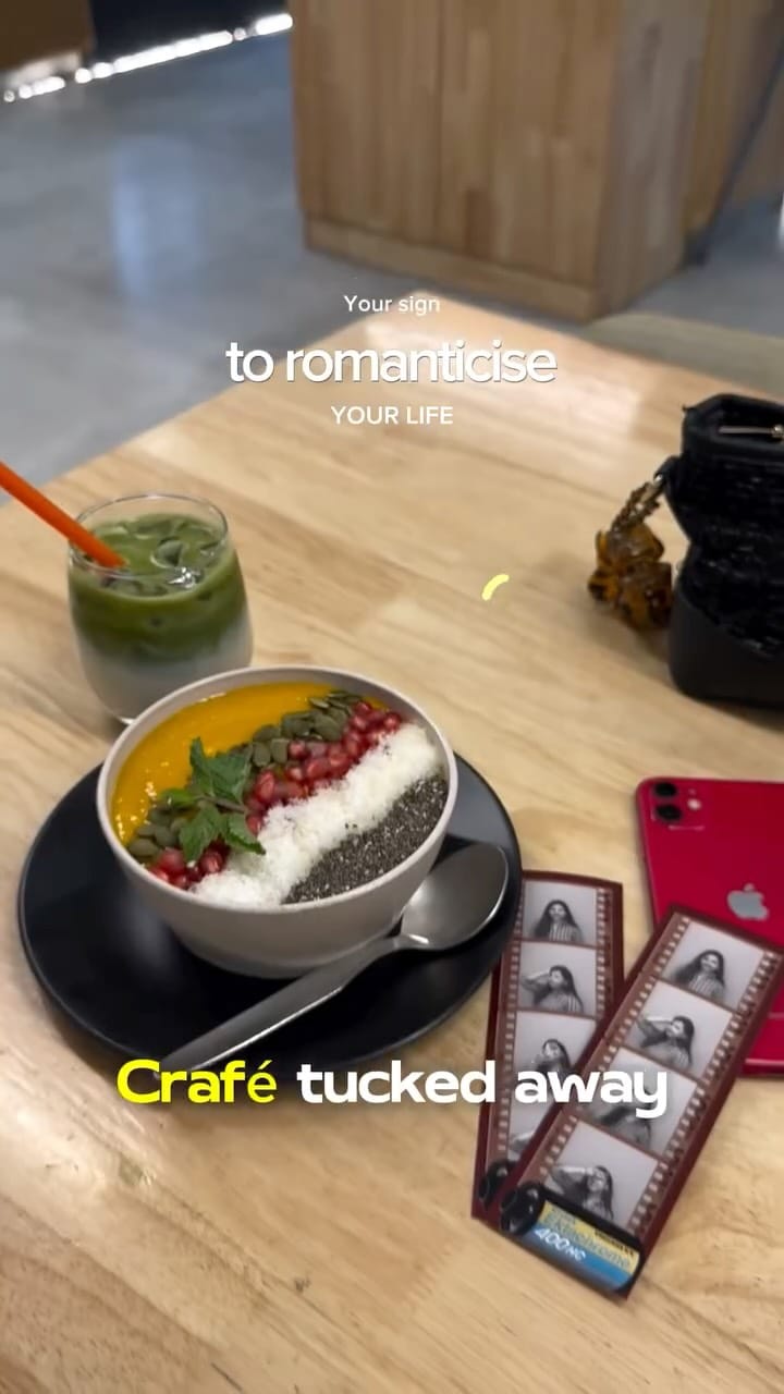 Post 5 by Crafé on Instagram (video)
