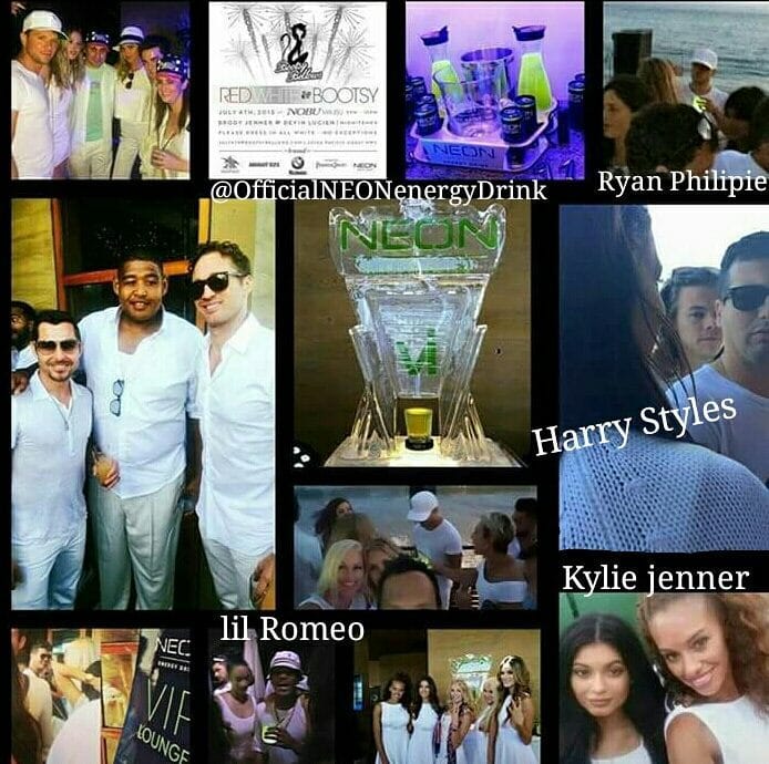 Post 3 by NEON Energy Drink on Instagram (image)