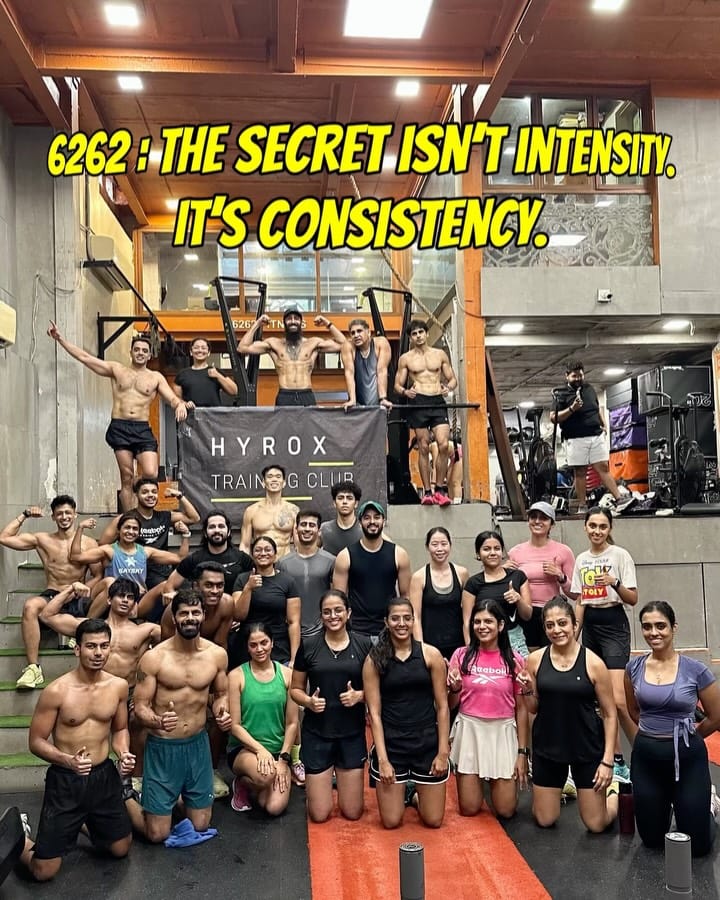 Post 1 by 6262 | HYROX TRAINING CLUB | HYBRID TRAINING GYM on Instagram (carousel)