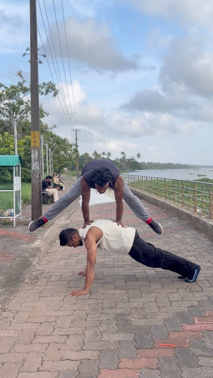 Post 7 by Madhav K Maju🤸🏾 on Instagram (video)