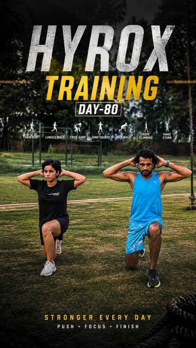 Post 6 by Manjeet HYROX on Instagram (video)