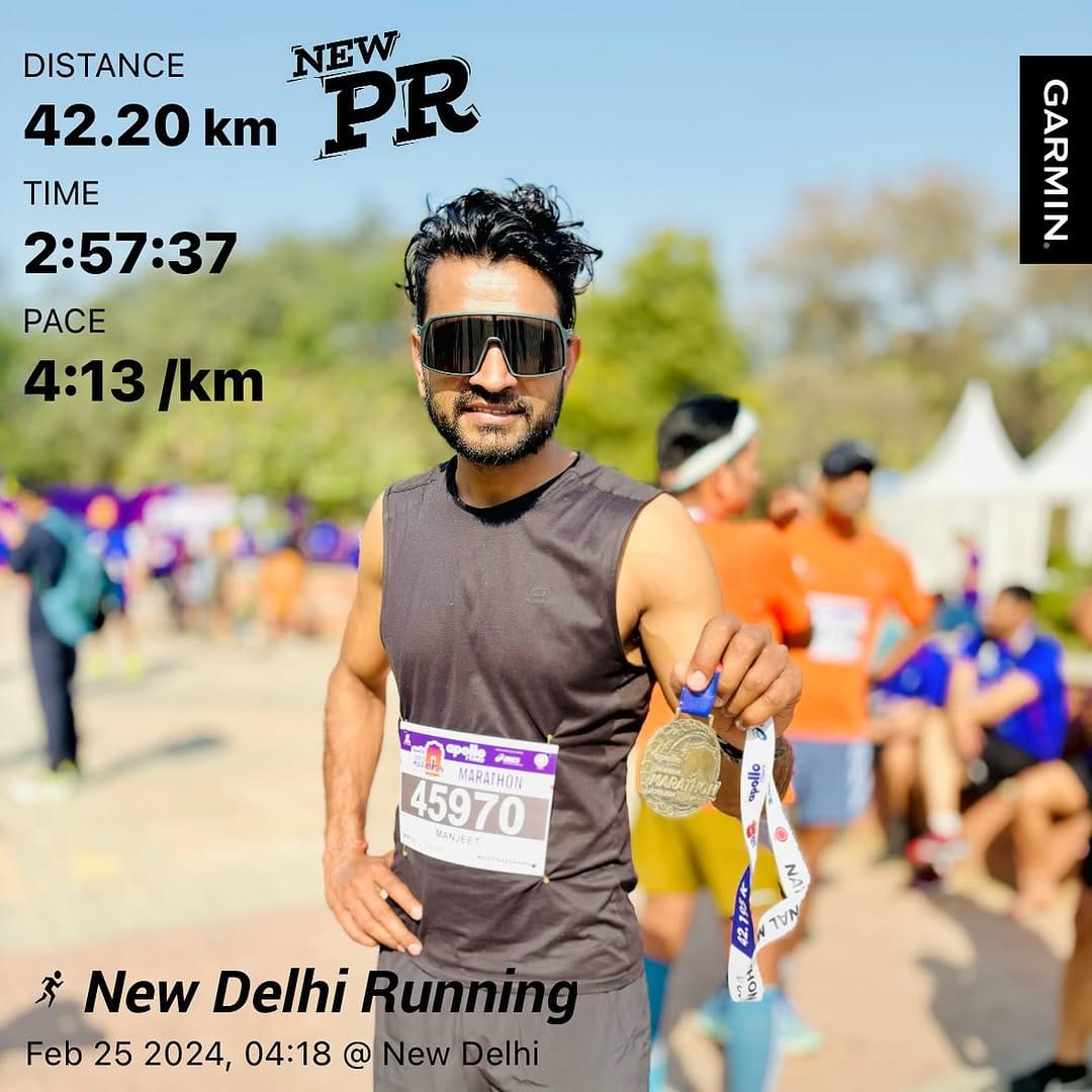 Post 10 by Manjeet HYROX on Instagram (carousel)