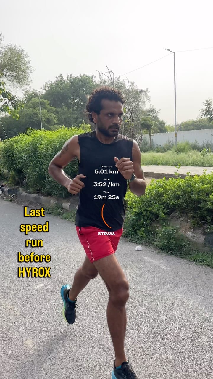 Post 7 by Manjeet HYROX on Instagram (video)