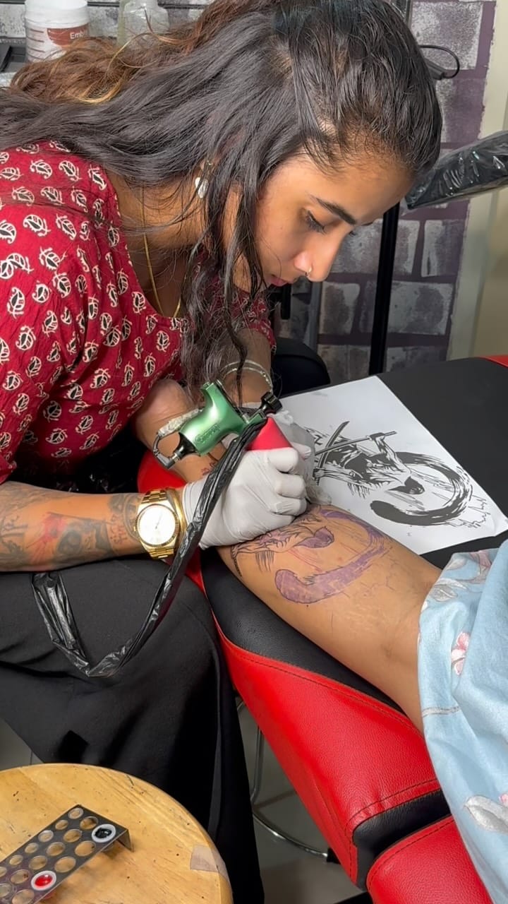 Post 4 by Tattoobaba bangalore on Instagram (video)