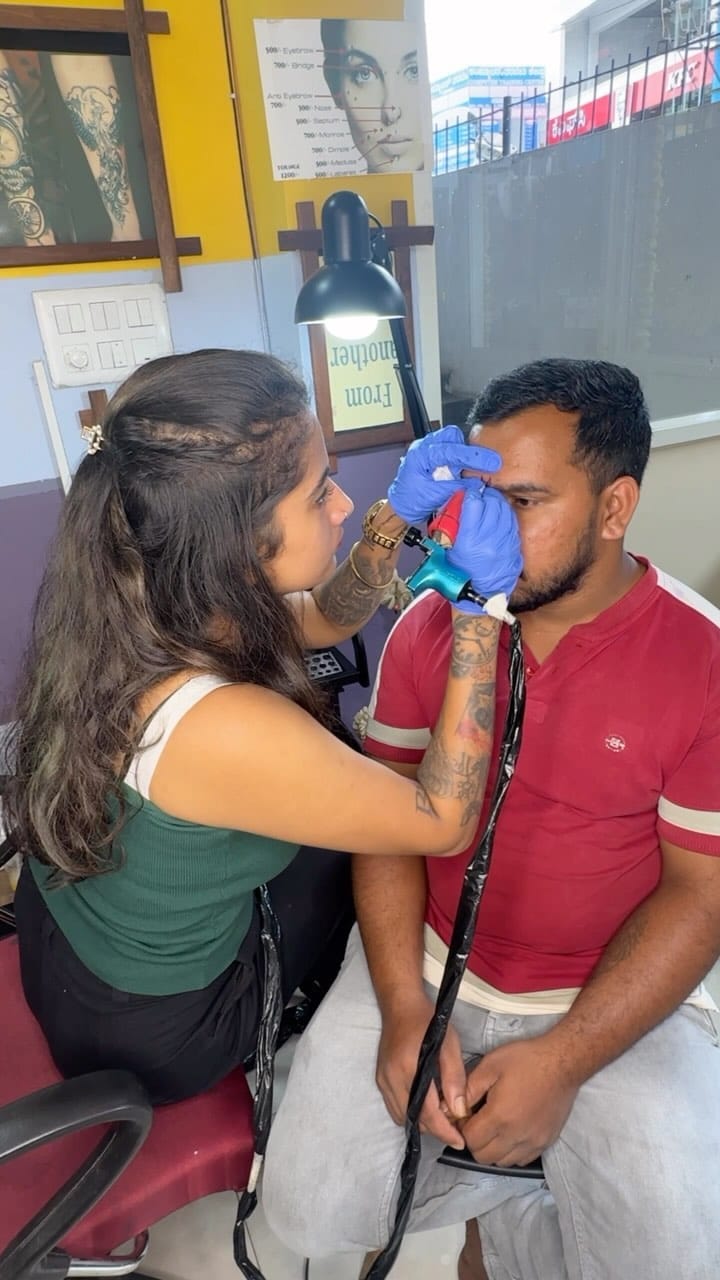 Post 8 by Tattoobaba bangalore on Instagram (video)