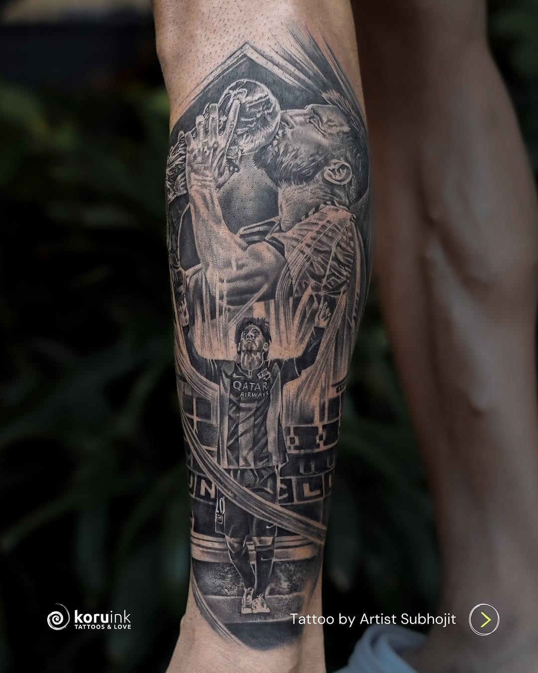 Post 3 by Koru Ink | Tattoos & Piercings📍Hyderabad on Instagram (carousel)