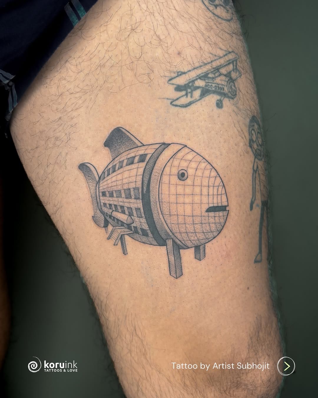 Post 6 by Koru Ink | Tattoos & Piercings📍Hyderabad on Instagram (carousel)