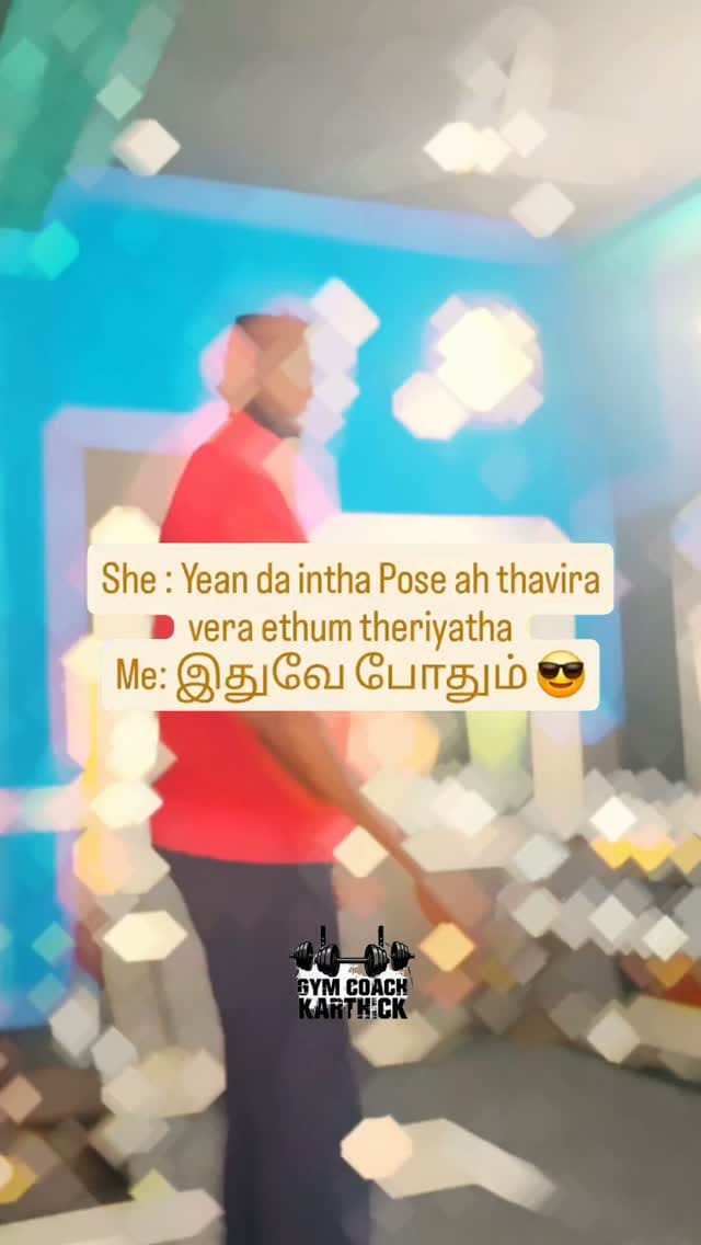 Post 2 by Gym coach karthick on Instagram (video)