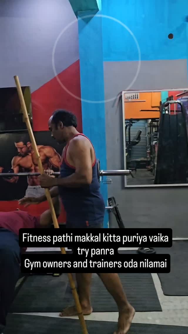 Post 5 by Gym coach karthick on Instagram (video)