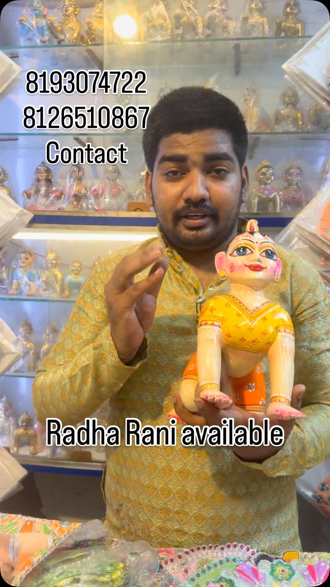 Post 7 by Lucky Poshak Kendra Vrindavan on Instagram (video)