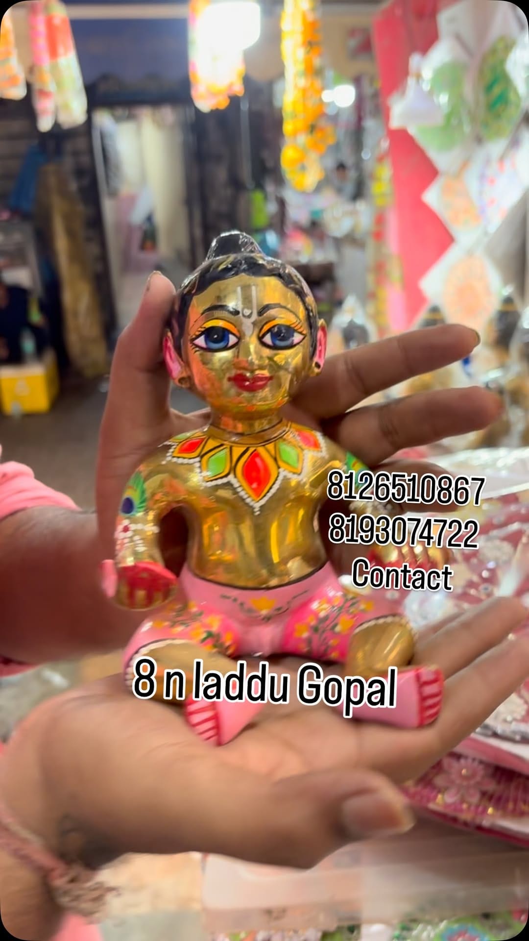 Post 5 by Lucky Poshak Kendra Vrindavan on Instagram (video)