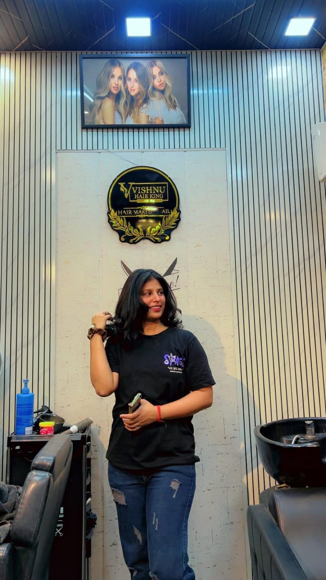 Post 2 by विष्णु सैनी,💇‍♀️🤝 on Instagram (video)
