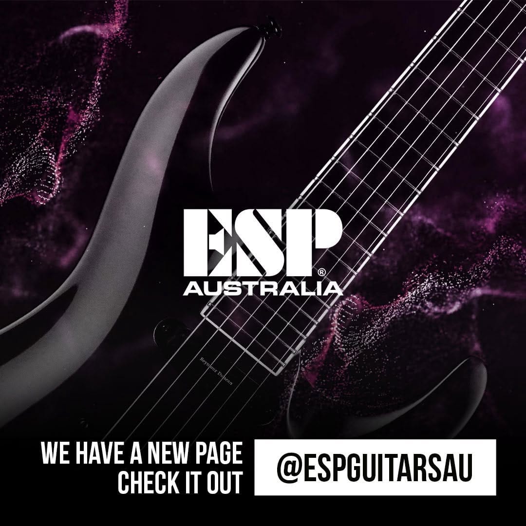Post 2 by ESP Guitars Australia on Instagram (image)