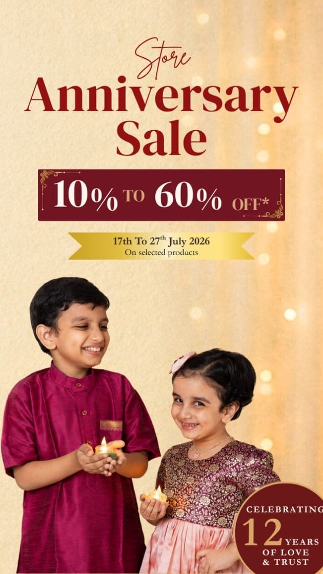 Post 3 by SoyaraEthnics | Customized Traditional Kidswear & Accessories on Instagram (video)