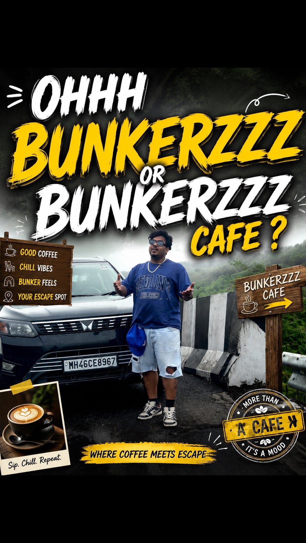Post 5 by Bunkerzzz Cafe on Instagram (video)