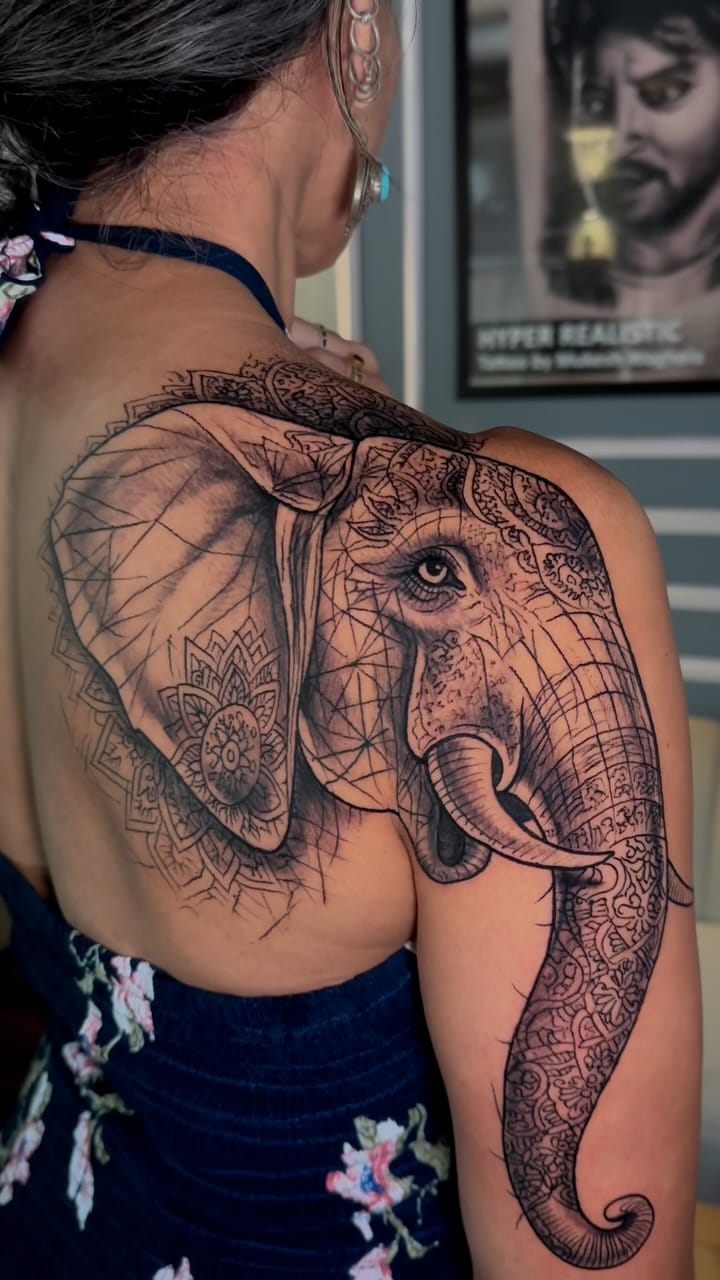 Post 4 by Moksha Tattoo Goa | Best Tattoo Artist in Goa on Instagram (video)