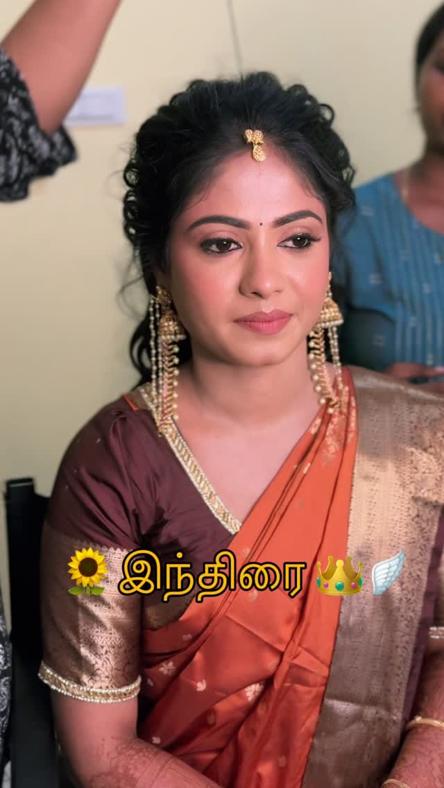 Post 1 by Chennai Makeupartist on Instagram (video)