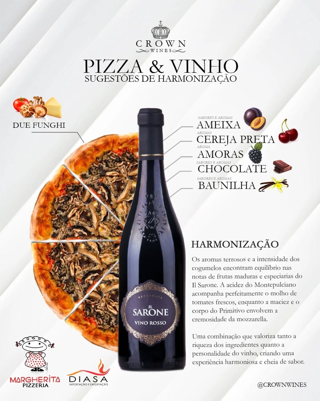Post 7 by CrownWines - Antonio De Lucca on Instagram (image)
