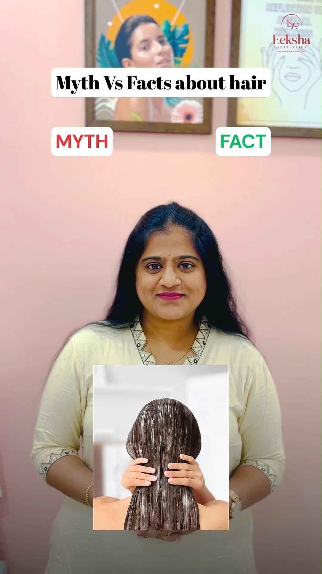 Post 5 by Eeksha Aesthetics | Skin and Hair Clinic on Instagram (video)