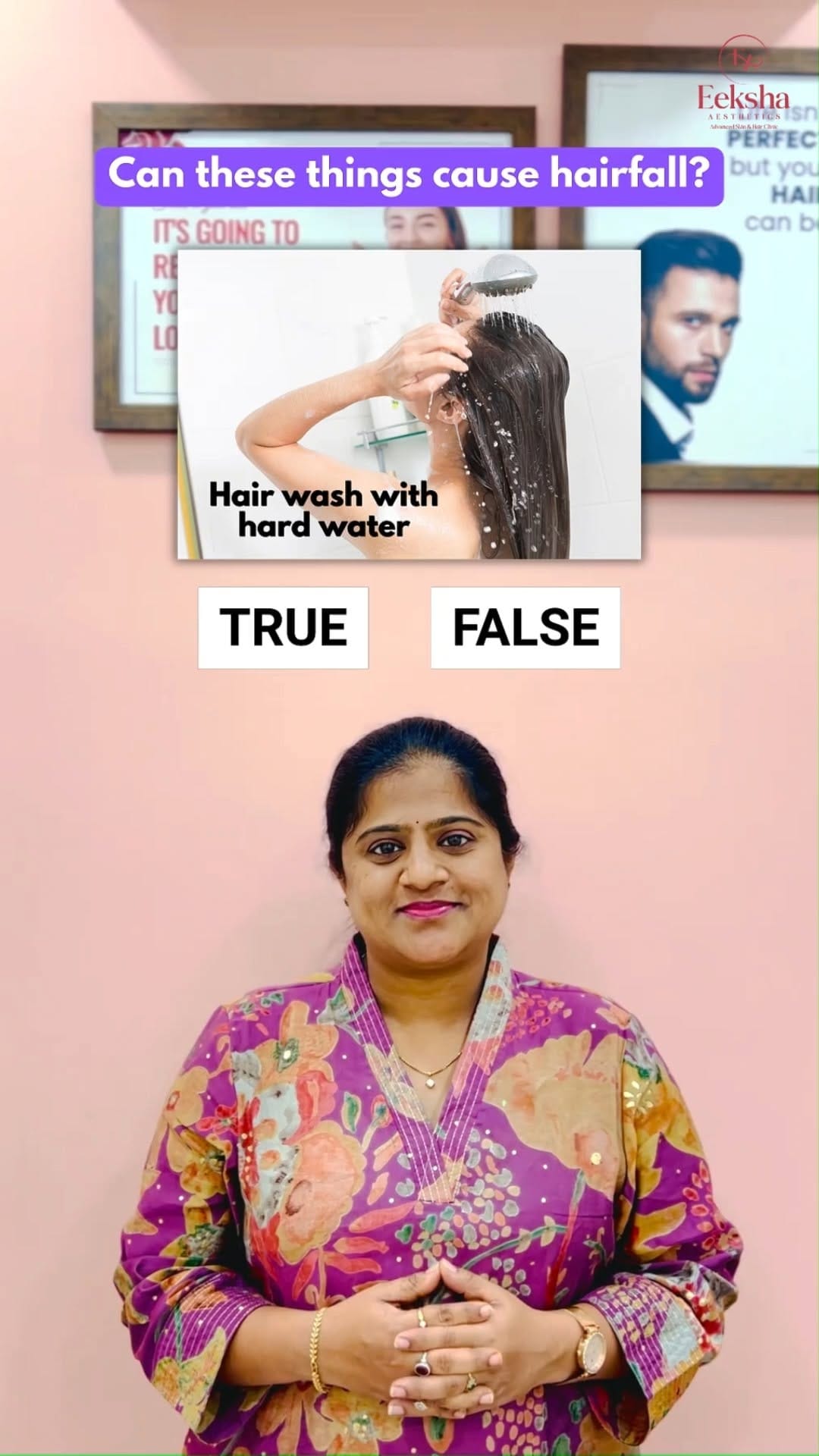 Post 2 by Eeksha Aesthetics | Skin and Hair Clinic on Instagram (video)