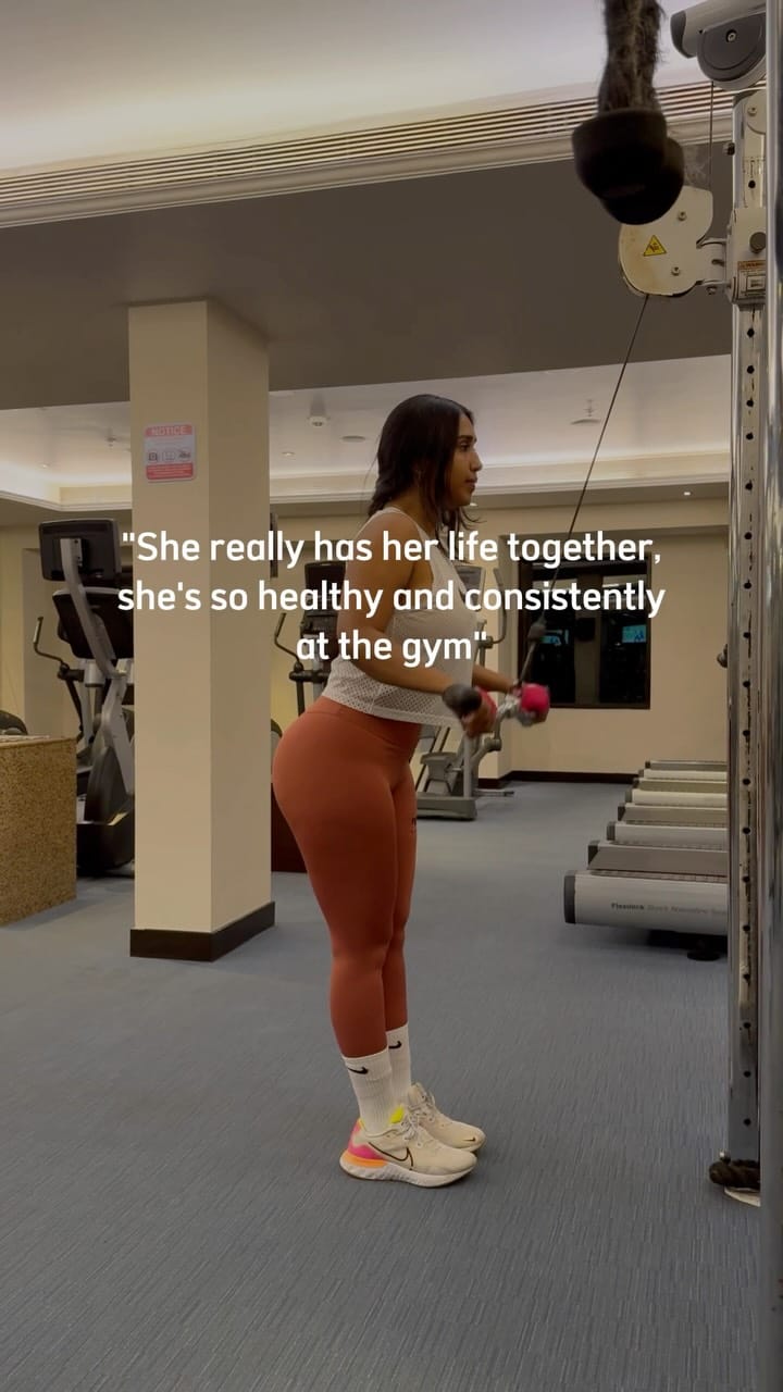 Post 1 by Scarlett Rose Fitness 🍑 India on Instagram (video)