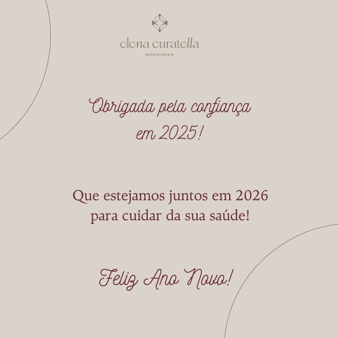 Post 4 by Elena Curatella | Nutricionista CRN3 52698 | São Paulo on Instagram (image)