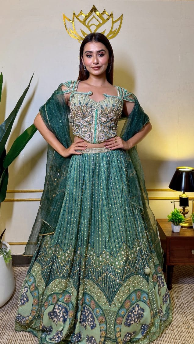 Post 5 by NAV DURGA | Bridal & Ethnicwear on Instagram (video)
