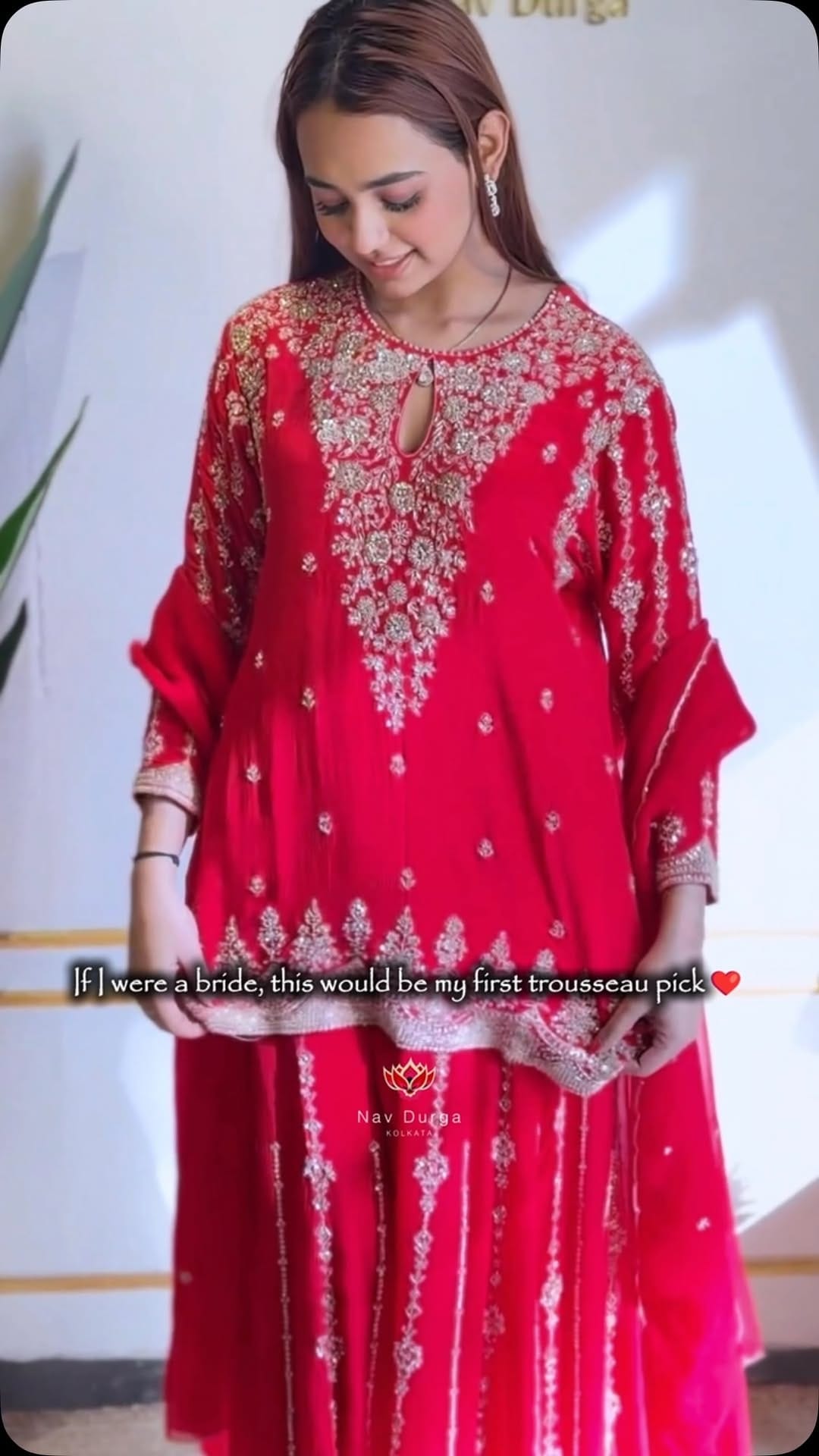 Post 2 by NAV DURGA | Bridal & Ethnicwear on Instagram (video)