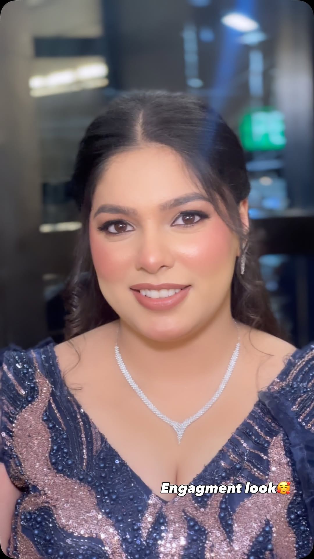 Post 7 by Nehazz Makeup, Salon & Academy on Instagram (video)