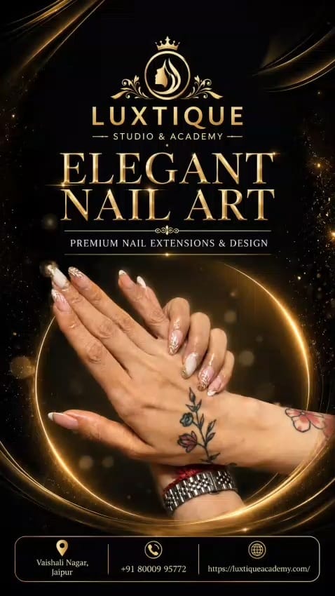 Post 5 by Luxtique Nail Academy - Nails | Hair | Lash Extensions | Makeup on Instagram (video)