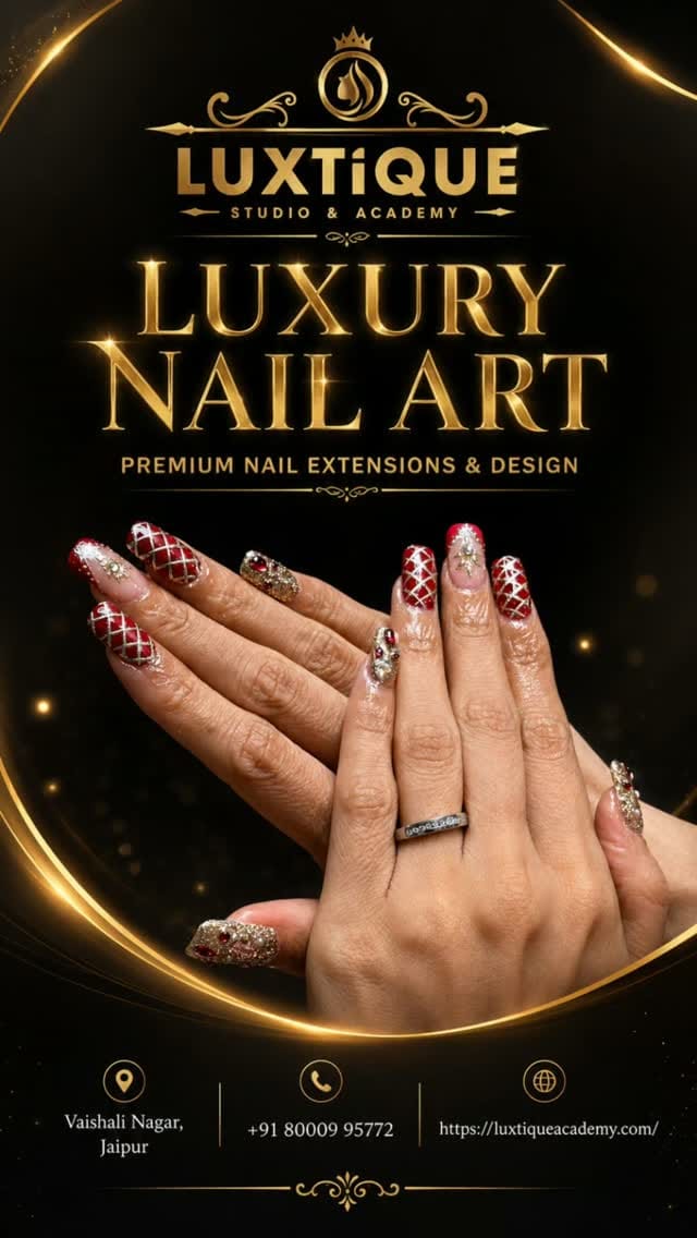 Post 3 by Luxtique Nail Academy - Nails | Hair | Lash Extensions | Makeup on Instagram (video)