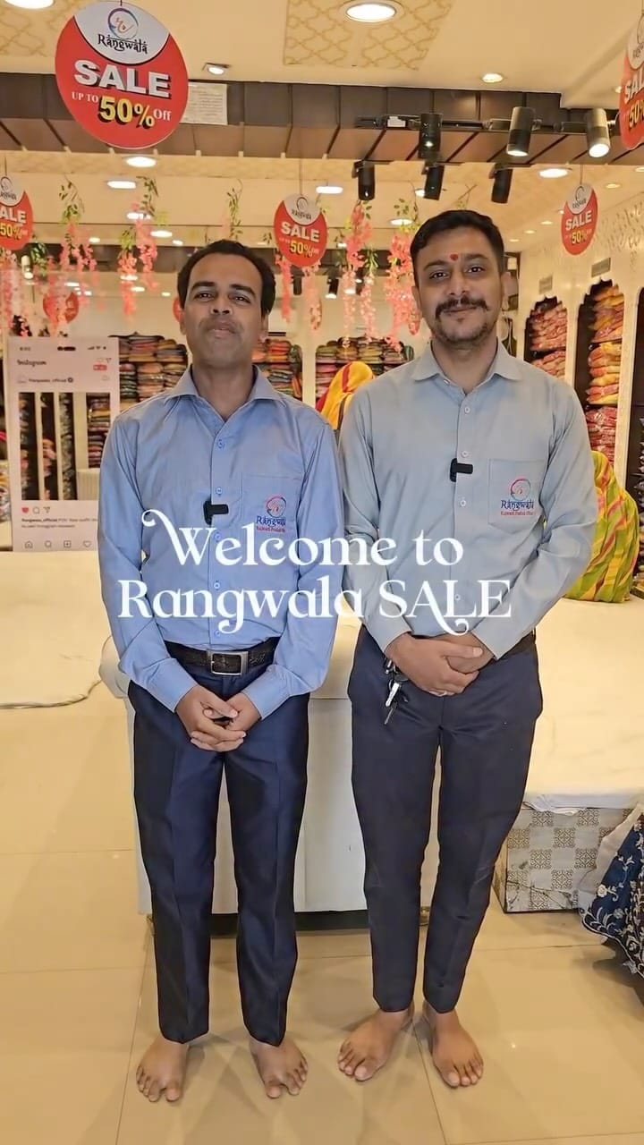 Post 6 by Rangwala Rajwadi Poshak Ghar on Instagram (video)