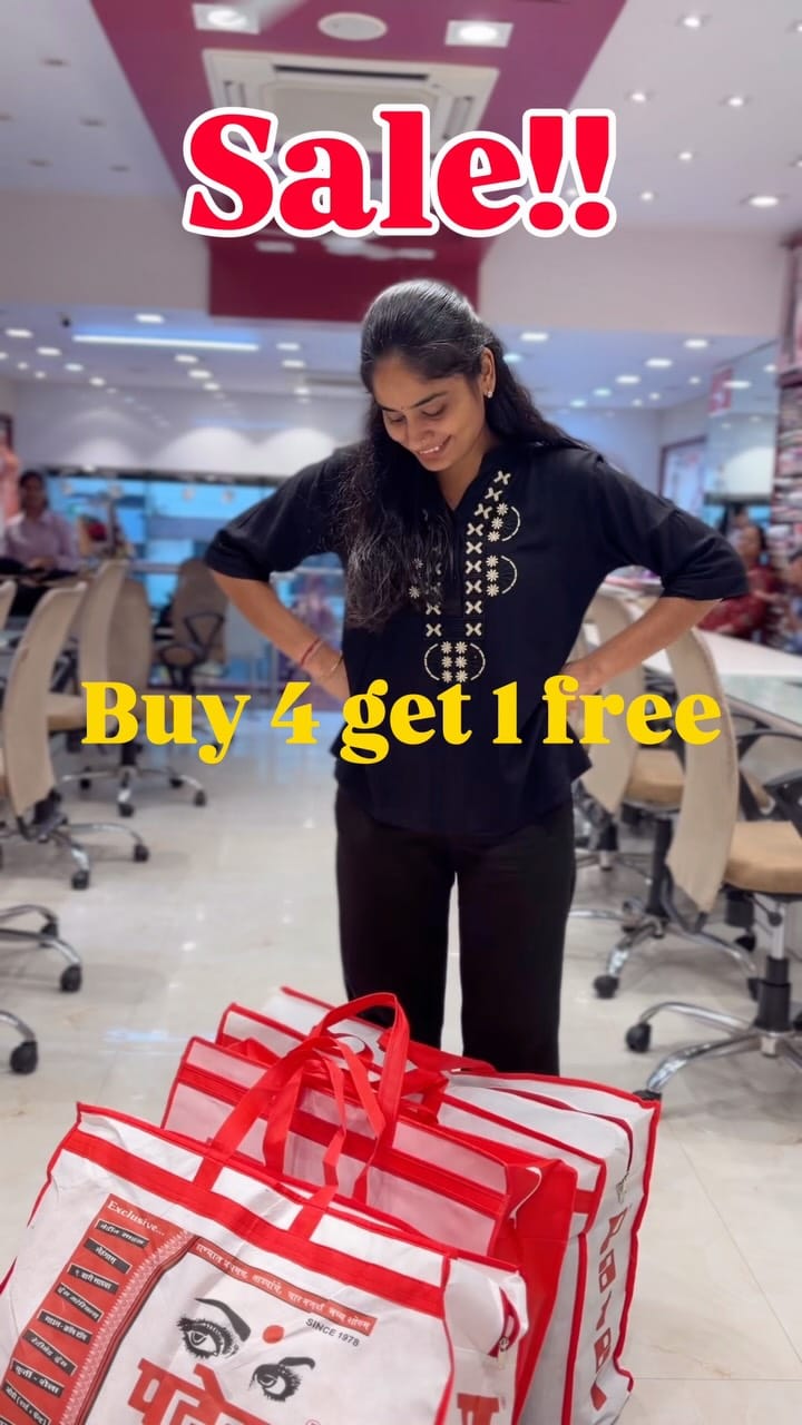 Post 5 by Patel Sarees Pvt. Ltd. on Instagram (video)