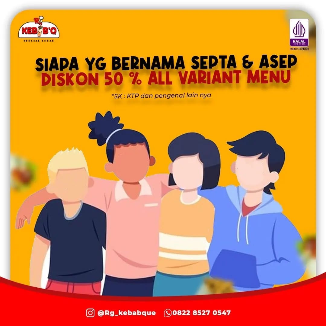 Post 4 by KEBAB TERENAK DI SIDIKALANG on Instagram (carousel)