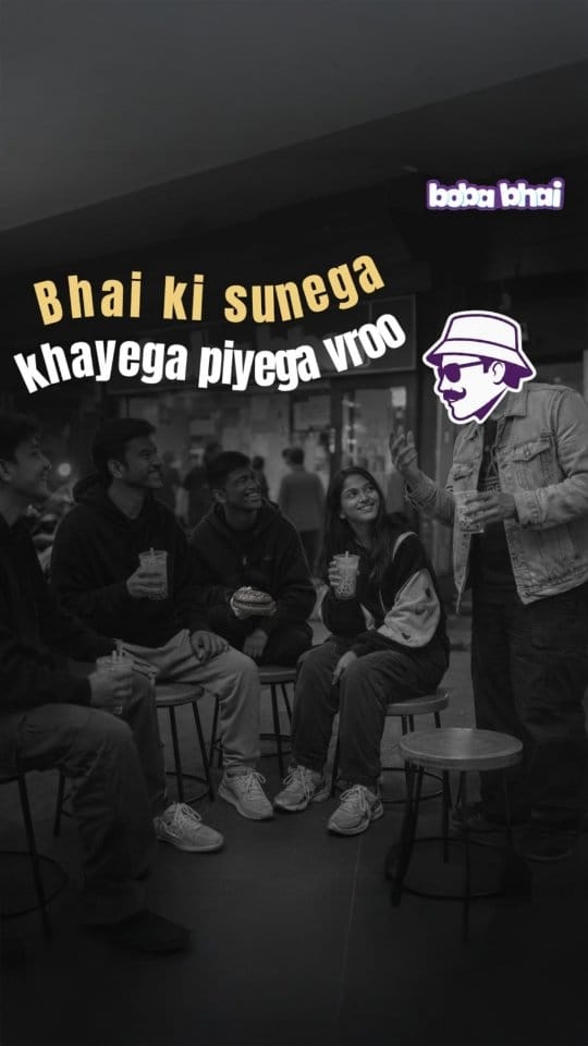 Post 8 by Boba Bhai on Instagram (video)