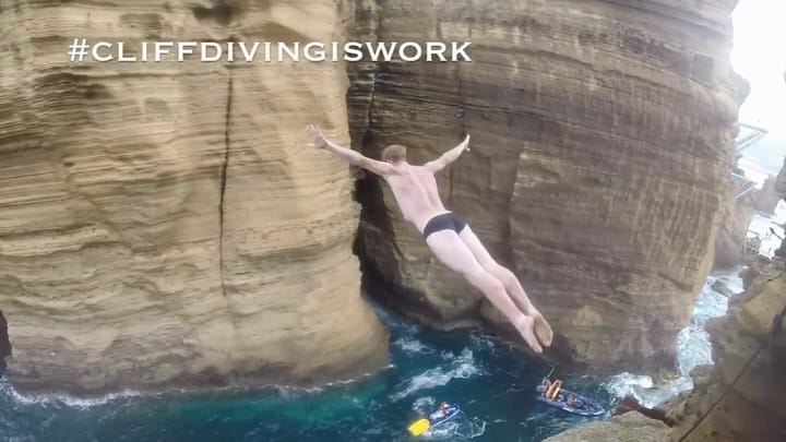 Post 1 by USA Cliff Diving on Instagram (video)
