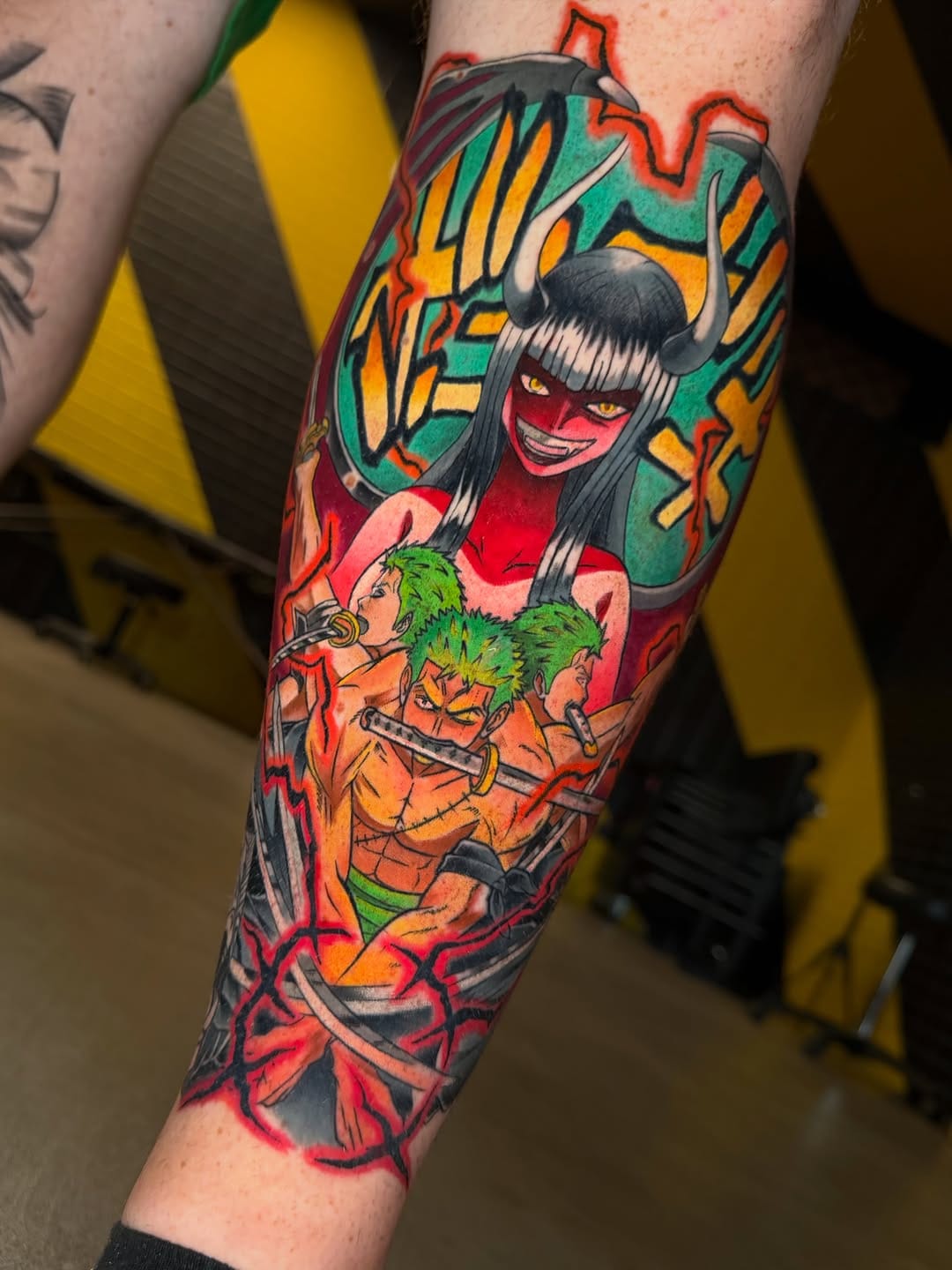 Post 3 by WALTER ZANGARO / ANIME TATTOOER on Instagram (carousel)