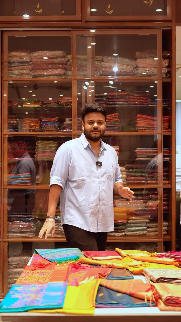 Post 5 by Deepkala Silk Heritage on Instagram (video)