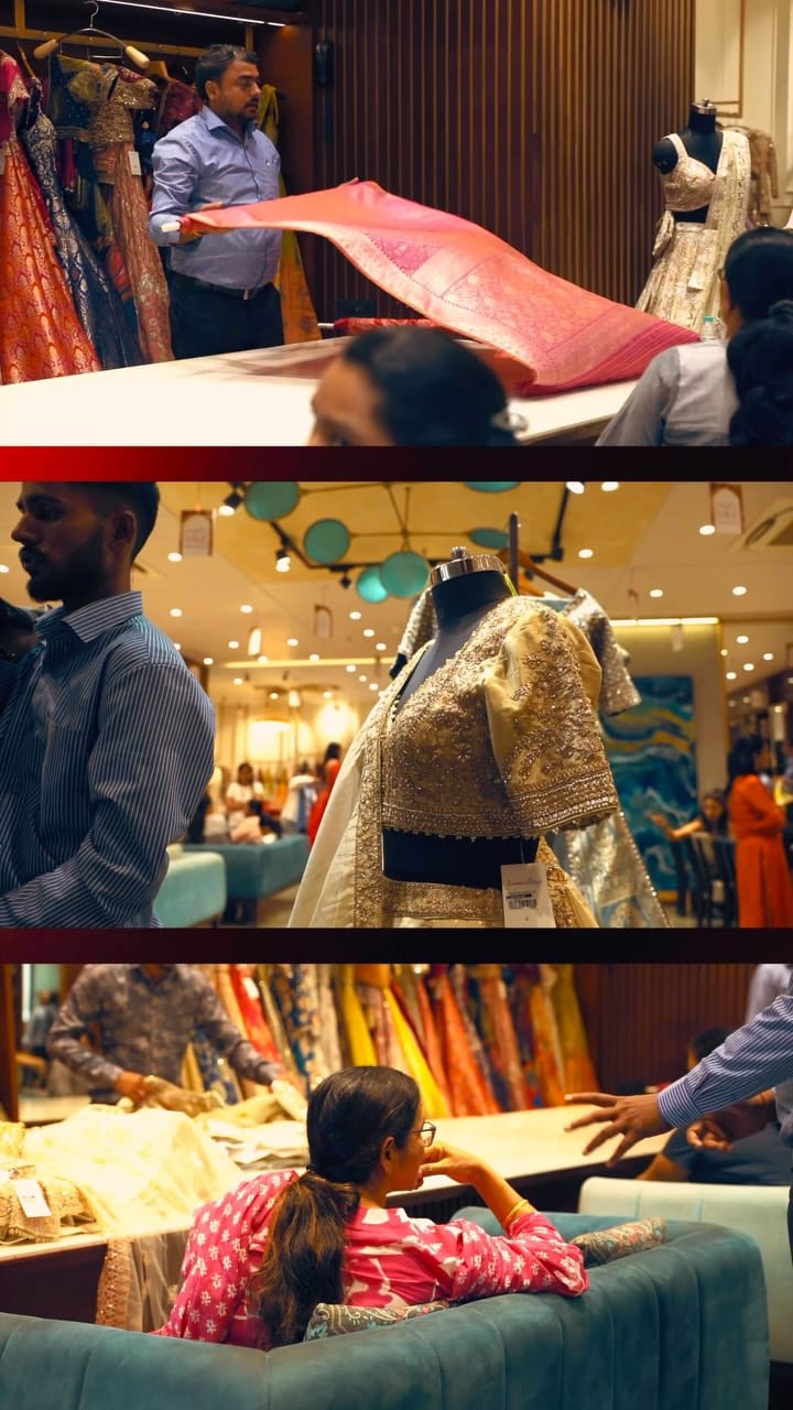 Post 1 by Deepkala Silk Heritage on Instagram (video)
